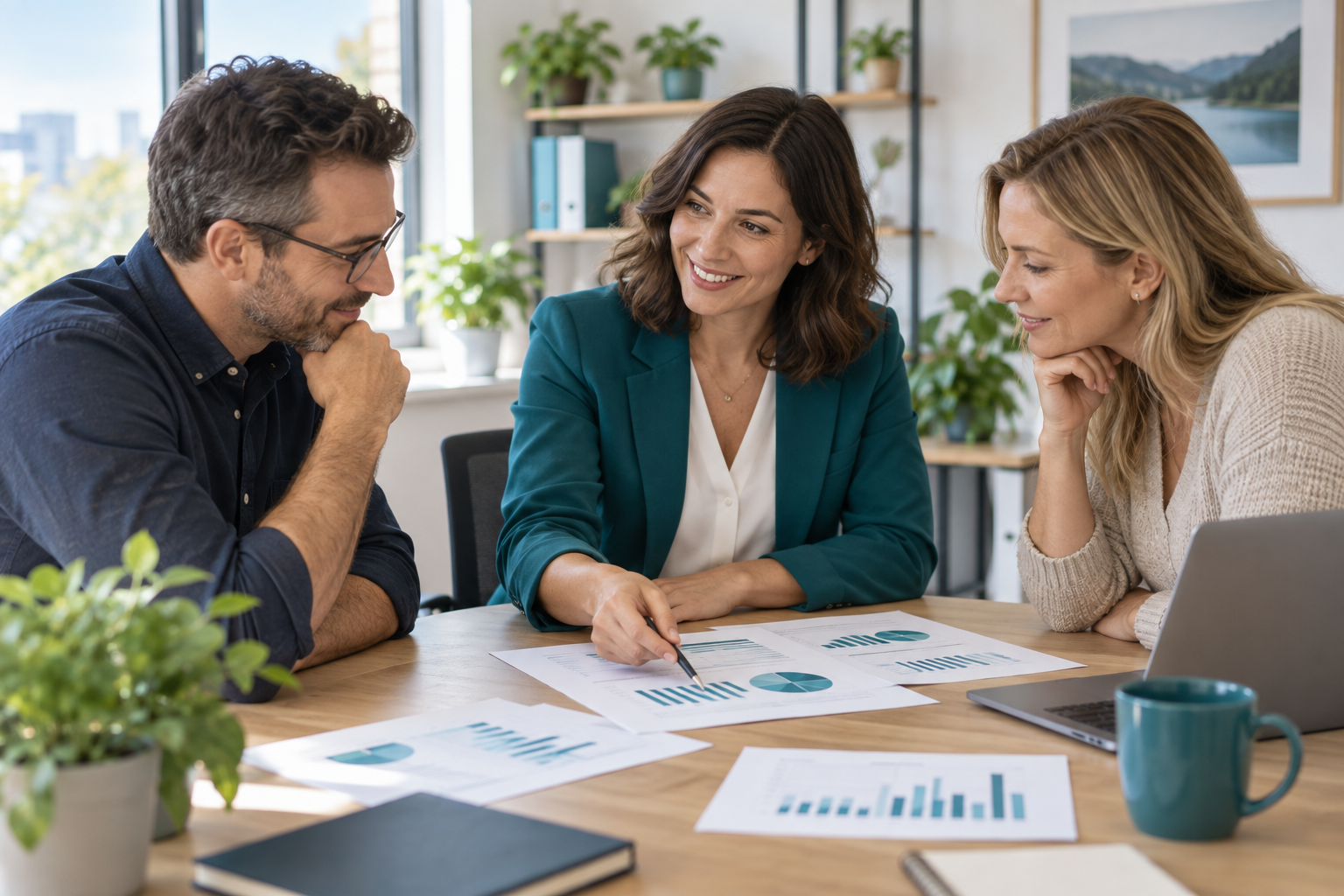 An adviser helps an SME team make informed pay decisions.